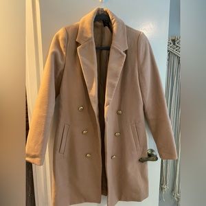 Camel coat petite size